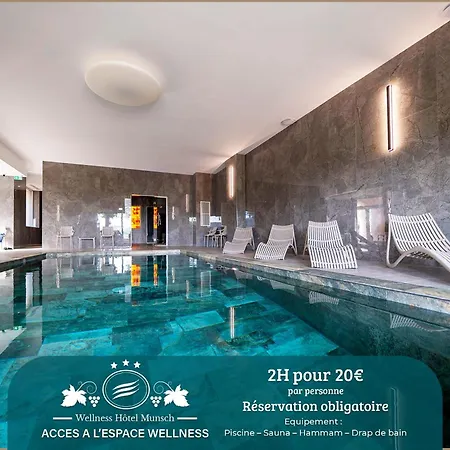 호텔 Munsch Restaurant & Wellness, Colmar Nord - Haut-koenigsbourg 상띠뽈리뜨