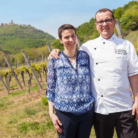 Munsch Restaurant & Wellness, Colmar Nord - Haut-koenigsbourg 호텔 상띠뽈리뜨