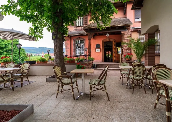 מלון Munsch Restaurant & Wellness, Colmar Nord - Haut-koenigsbourg סנט היפולייט