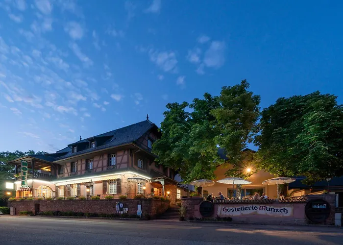 Hotel Munsch Restaurant & Wellness, Colmar Nord - Haut-koenigsbourg