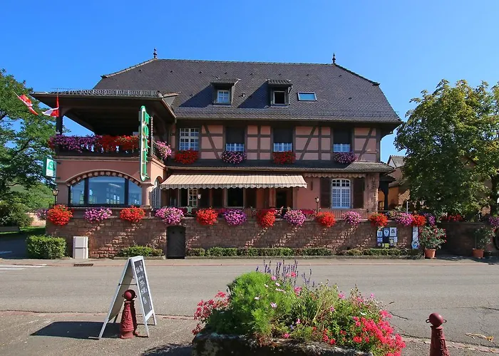 מלון Munsch Restaurant & Wellness, Colmar Nord - Haut-koenigsbourg סנט היפולייט